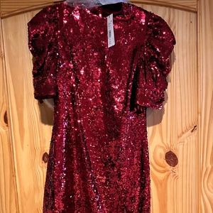 Alice & Olivia Sequin Dress
